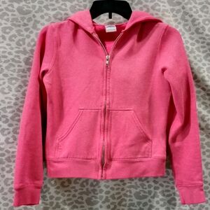 Old Navy Pink Girls Zip-Up Hoodie
